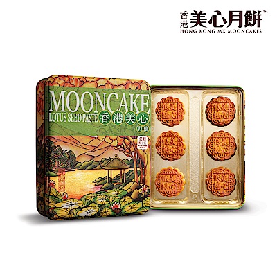 美心 低糖松子仁月餅(90gx6入)