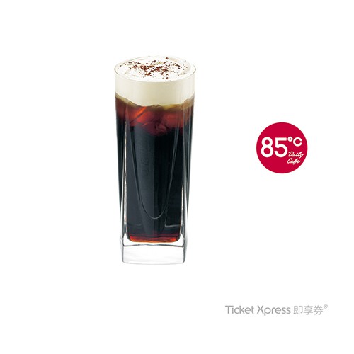 Digital product by Shopee。85度C海岩咖啡(M)(冰/熱)一杯。本券之面額為實際(優惠)售價，已存入發行人於國泰世華銀行股份有限公司開立之信託專戶，專款專用，信託期間自出售日