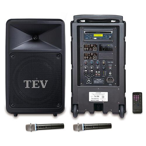 TEV 藍芽/CD/USB/SD雙頻無線擴音機 TA780B-2(280W)