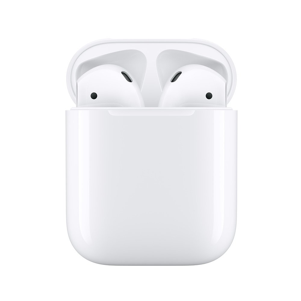 2019年新款AirPods (不具備無線充電盒款) 能以聲音啟用Siri功能 Apple H1 耳機晶片驅動 台灣公司貨-盒裝 原廠保固一年