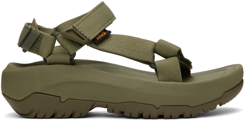 Teva 绿色 Hurricane XL2 Ampsole 凉鞋