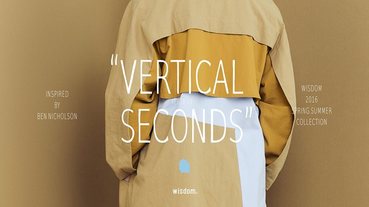 抽象筆觸 / wisdom 2016 春夏新作型錄「VERTICAL SECONDS」