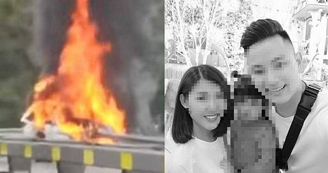 返家遇死劫！休旅車自撞釀2死　3歲女：媽咪救我…下秒爆炸