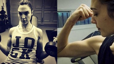 蓋兒加朵代言運動品牌，手臂肌肉曲線畢露打拳！