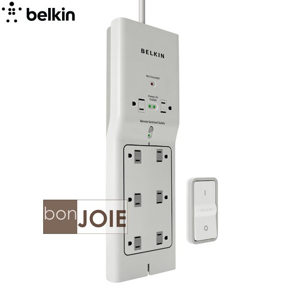 ::bonJOIE:: 美國貝爾金 Belkin Conserve Switch Remote 電源插座(附無線遙控開關) 電源延長線 電力插座防突波