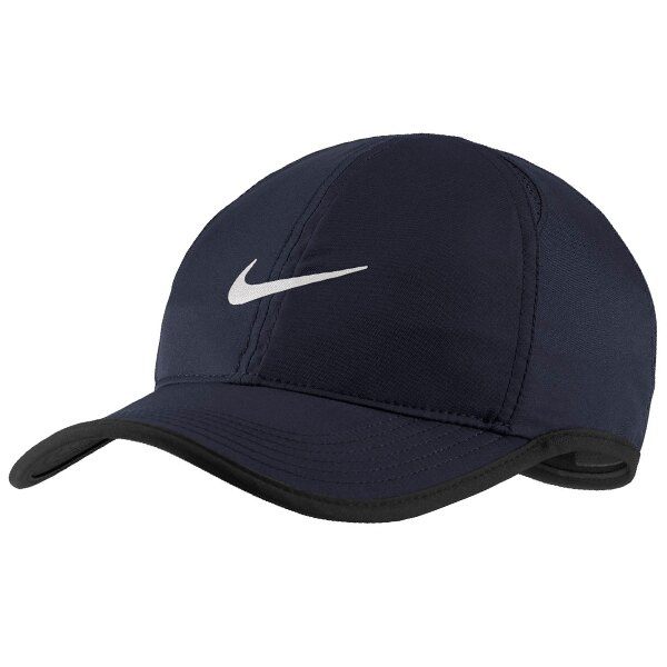 NIKE FEATHERLIGHT CAP 老帽 棒球帽 透氣 排汗 深藍 【運動世界】 679421-454