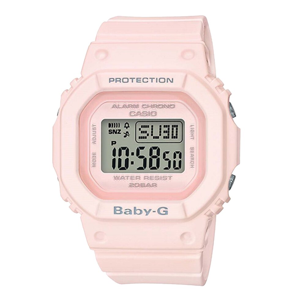 CASIO手錶 BABY-G手錶 BGD-560系列街頭時尚運動風格腕錶-粉(BGD-560-4D)