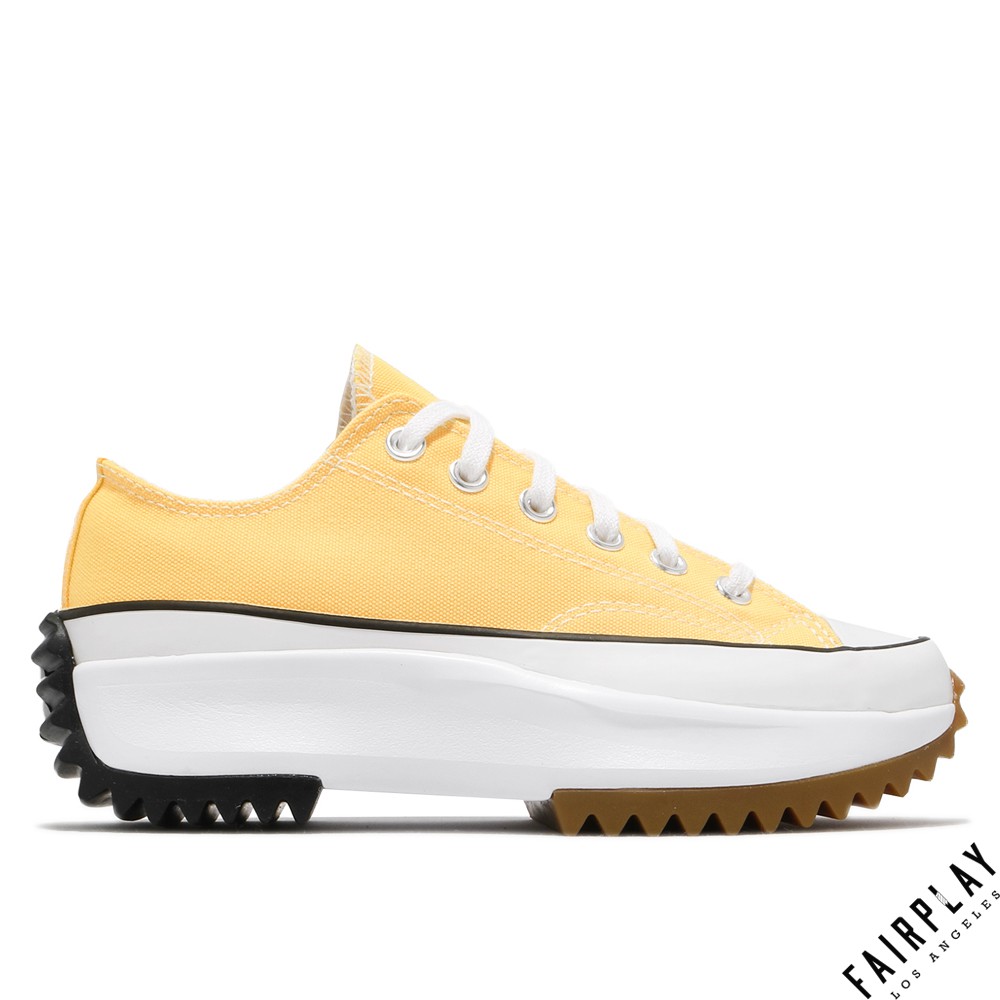 Converse Run Star Hike 黃 女鞋 低筒 增高 厚底 基本款 厚底鞋 帆布鞋 運動鞋 170778C