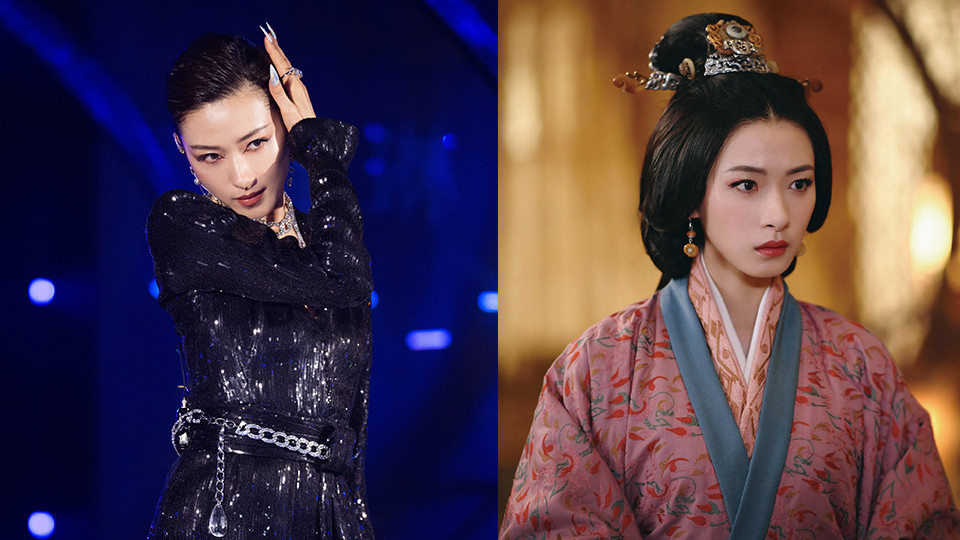 《乘風破浪的姐姐》後宮寵妃角色8：萬茜 飾演《三國機密之潛龍在淵》伏壽