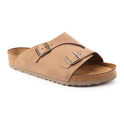 勃肯BIRKENSTOCK 1008909。ZURICH大面拖鞋(淡米褐色)