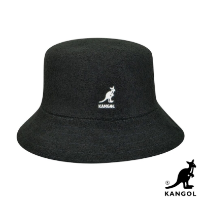 KANGOL -BERMUDA BUCKET 漁夫帽-黑色