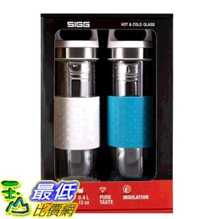 [COSCO代購] W124758 Sigg 雙層玻璃水瓶兩件組 單個容量：400毫升