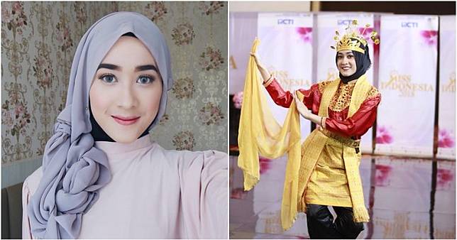 10 Pesona Raudha Kasmir, finalis berhijab di ajang Miss Indonesia 2018