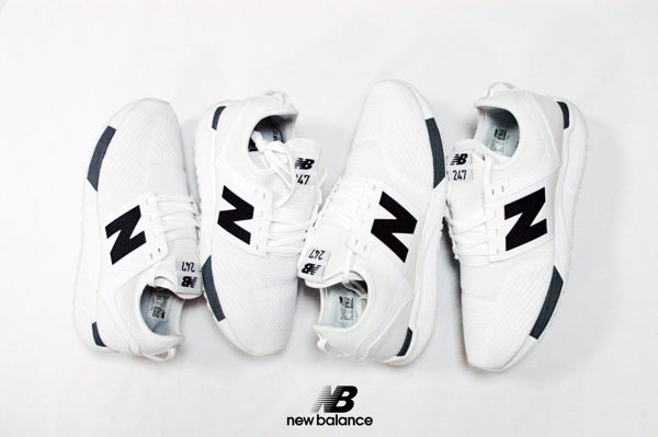 IMPACT New Balance 247 Classic NB 白 深藍 網布 慢跑 輕量 百搭 MRL247WG