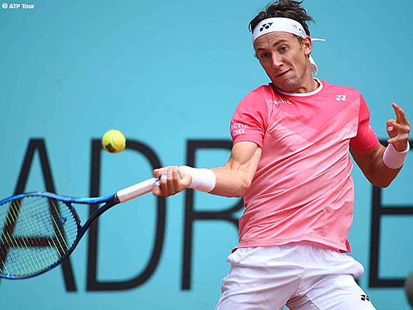 Casper Ruud Paksa Felix Auger Aliassime Berkemas Lebih Awal Dari Madrid Ligaolahraga Com Line Today
