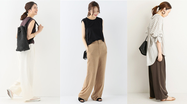 總之就是顯瘦又時髦！寬褲的 6 種個性穿搭先從日本女生的造型開始學習
