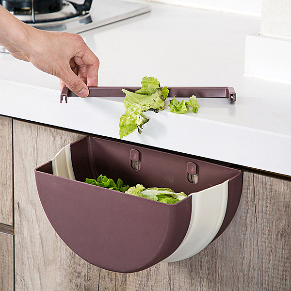 可折疊，不占空間 放在浴室，可丟化妝棉、棉花棒 放在廚房，分類垃圾與廚餘 放在車上，可當傘架