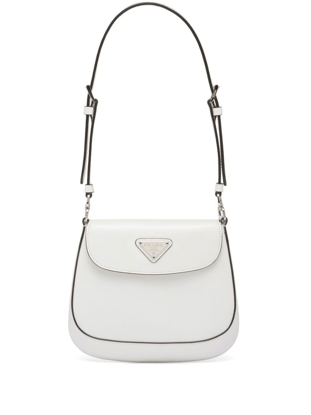 Prada - Cleo shoulder bag - women - Leather - OS - White