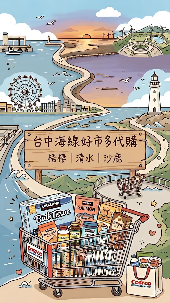 臺中海線好市多代購｜梧棲・清水・沙鹿