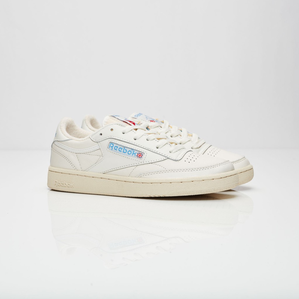 Reebok Club c 85 mu 女段 經典 復古 休閒 運動鞋 白色 V69406