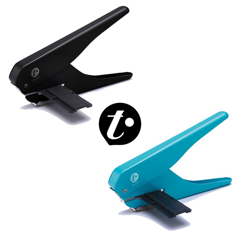 孔洞為特殊設計的香菇形狀，各種紙類材質打洞後即可作為TO NOTE內頁