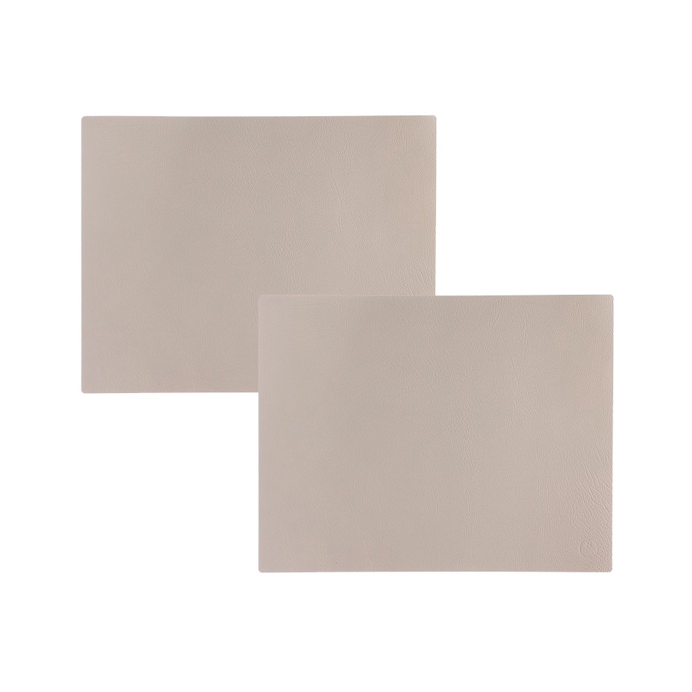 【商品特色】丹麥品牌80%回收皮革及20%天然橡膠防水耐熱增添用餐氣氛方便清潔==================(組)NOORT丹麥皮革方餐墊42x33cm 薰灰(2入)014254832=====