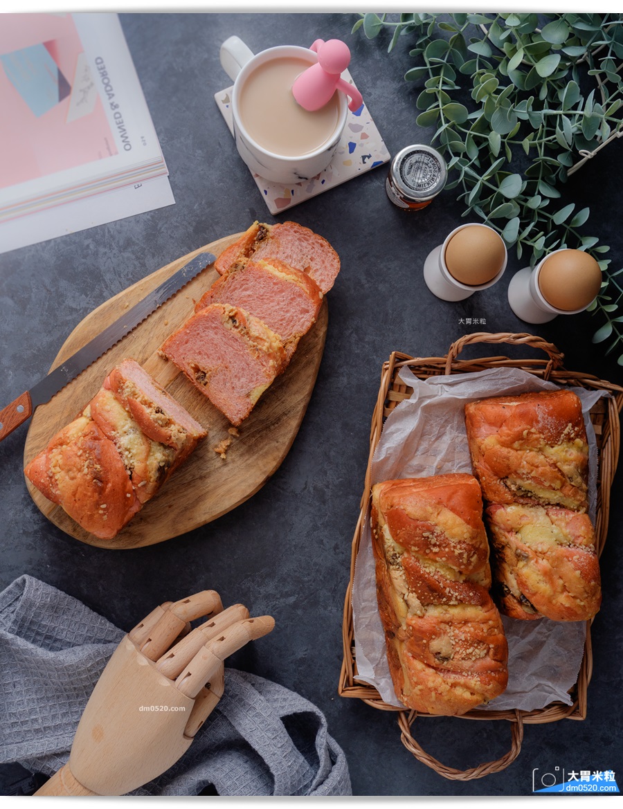 布列德麵包紅龍荔香吐司