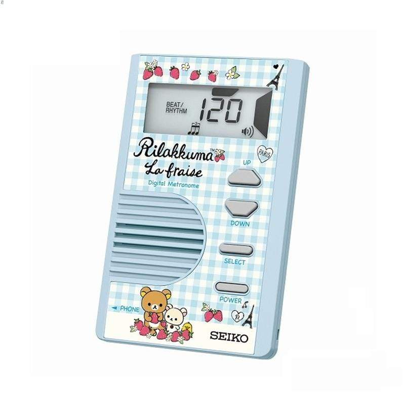 精工拉拉熊聯名限定款DM71RK名片型可愛節拍器 共三色 粉