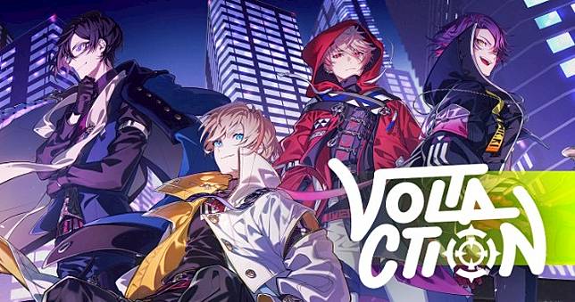 彩虹社新男團VOLTACTION公開，出道曲今日釋出