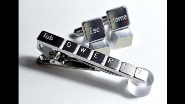 密碼外流領帶夾