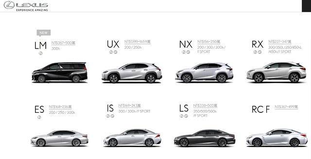 悄悄從台灣官網下架 Lexus 休旅 掀背等部分車款暫別市場 自由電子報 Line Today