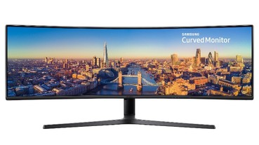 三星49吋 32:9超寬曲面螢幕 C49J89 霸氣登台 搶攻多螢高效市場 任天堂 Switch、萬元顯卡早鳥禮大方送