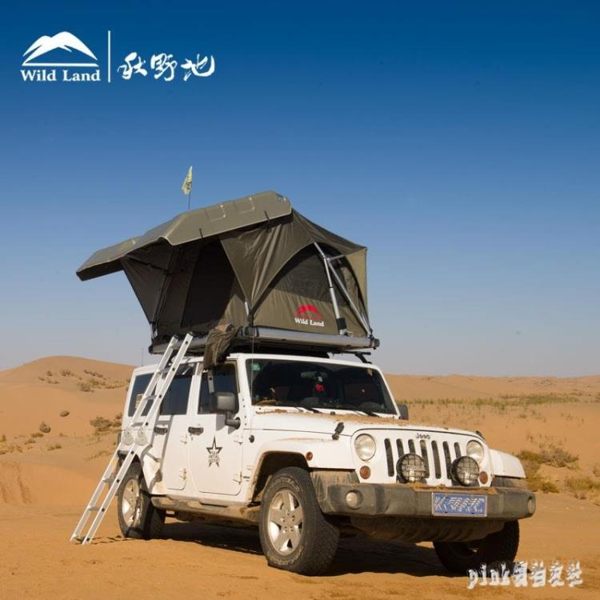 秋野地車頂帳篷全自動suv硬殼汽車帳篷戶外自駕游車載野營帳篷 qf26029【夢幻家居】