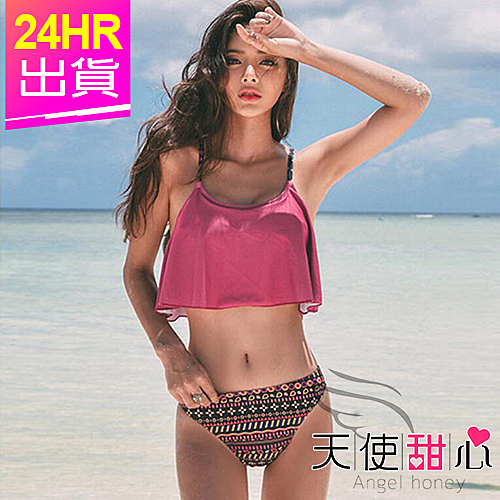 海灘上吸睛首選款泳裝n精緻圖騰 活潑俏麗n創造整體亮眼出色風格