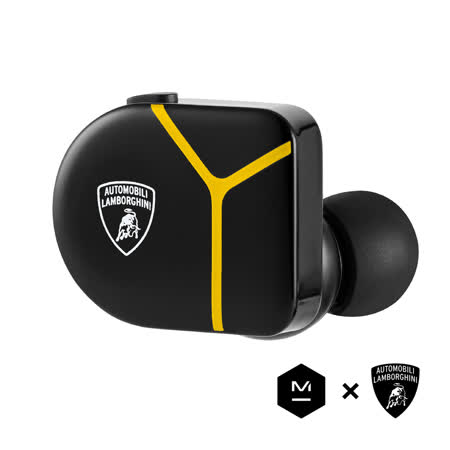 藍寶堅尼Lamborghini 跨界聯名 限量擁有Master & Dynamic MW07 PLUS X Lamborghini 限量聯名款 黑黃聲於完美 極靜享受主動降噪 通話降噪 一次擁有◆ 1