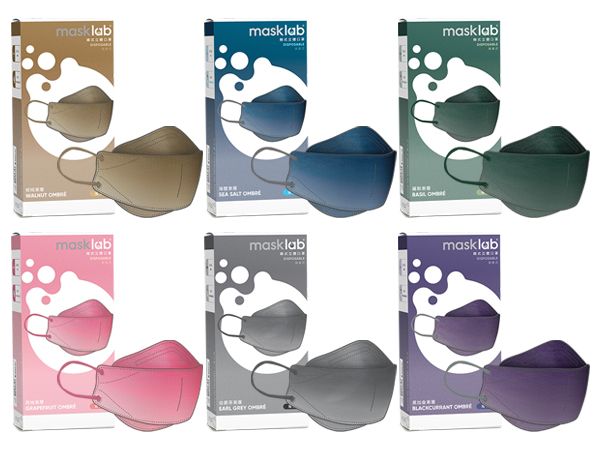 masklab~成人KF韓式立體口罩(盒裝10入)夜幕芬馥漸層系列 款式可選【DS001765】