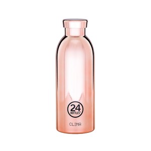 義大利 24Bottles 不鏽鋼雙層保溫瓶500ml - 玫瑰金