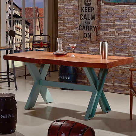 - 天然松木實木 - 粉體烤漆防鏽處理 - 特殊簡約質感設計 不需組裝 / 專人送到府