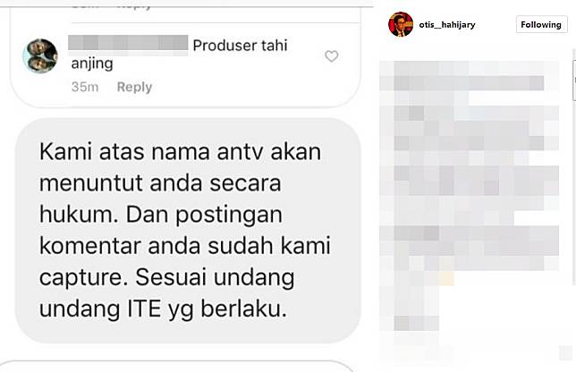 Dihina di IG, Direktur ANTV Otis Hahijary Bakal Tuntut Haters