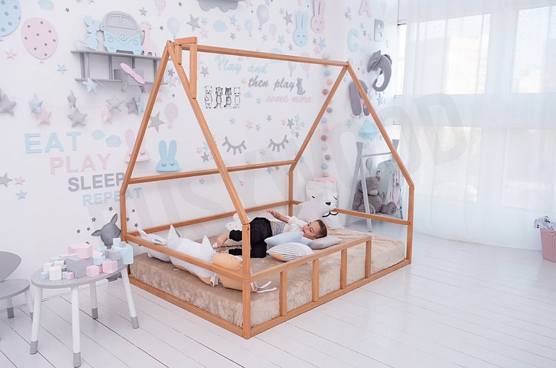 單人床, 僅供睡眠用的床, 托兒所, 雙床, 平台床