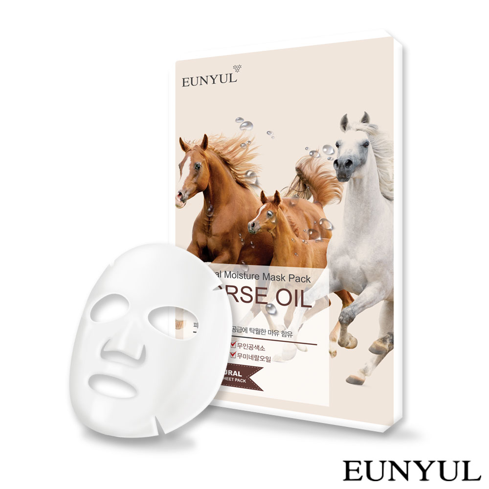 韓國進口enuyul 自然馬油面膜