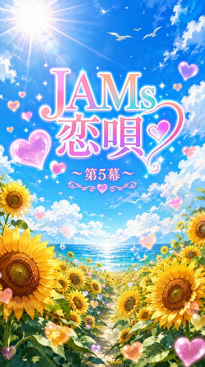 8.12 「JAMs恋唄～第5幕～」出演者様控え室