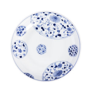 花伊萬里白瓷系列，知名美濃燒，釉下彩，義大麵.燴菜等各式料理菜餚盛裝用，輕薄優美，潤瓷柔觸感...