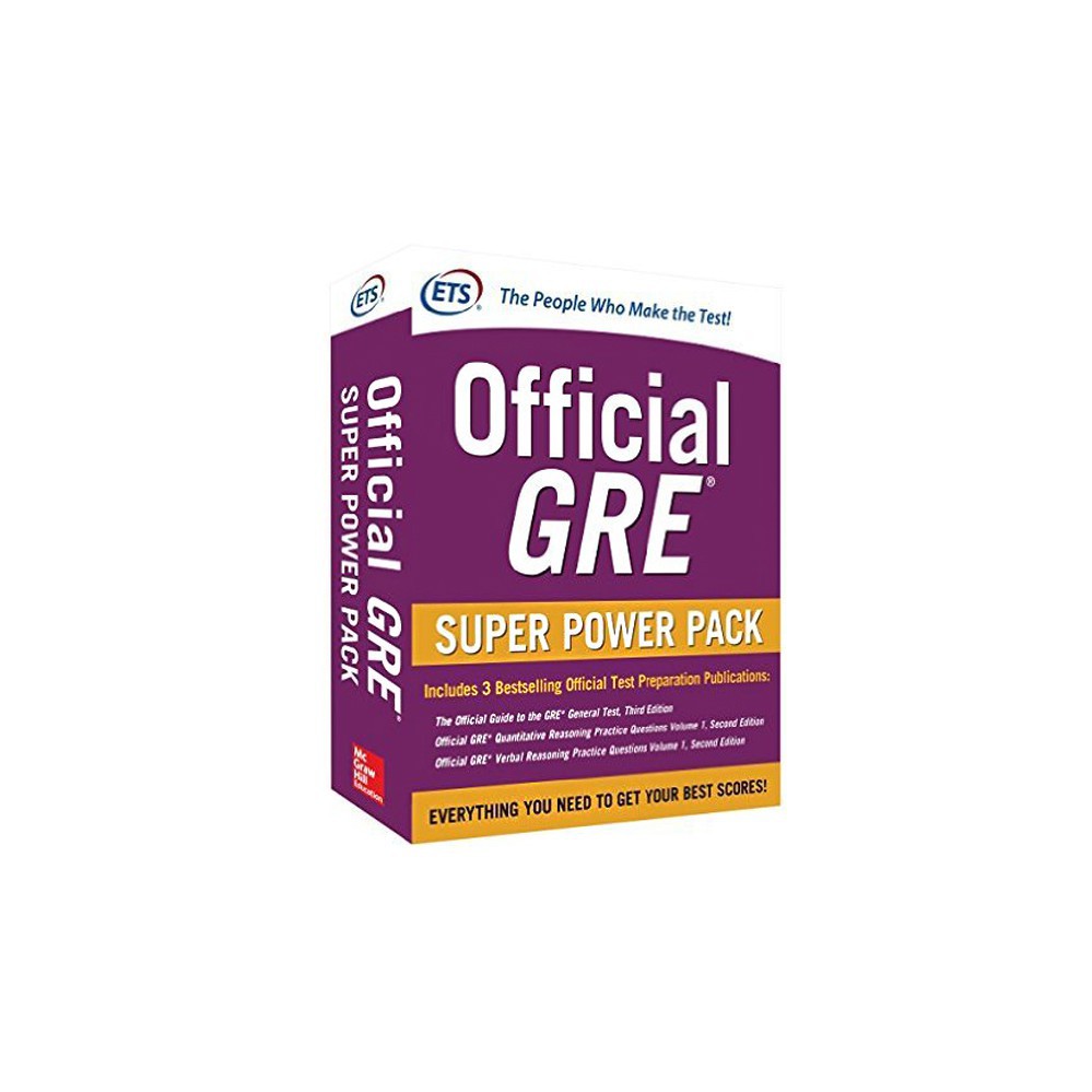 Save money and get total official GRE® test preparation with this 3-book bundle from the test maker!