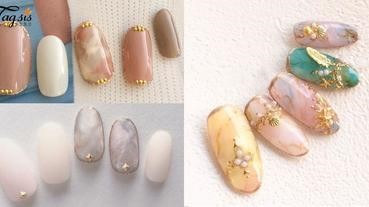 仙氣ＵＰ～超高貴礦石指甲令你十指變纖長，完全移不開雙眼啊～