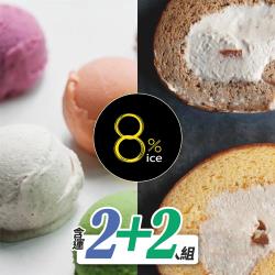 ◎➤進口原料真材實料|◎➤進口依思尼鮮奶油|◎➤冰品脂肪含量6％-8％商品名稱:【8%ice】法式生乳捲2條豪華組合(含2杯Gelato)品牌:無類別:冰棒/冰淇淋,蛋糕口味:巧克力,綜合保存方式:冷