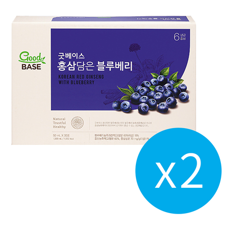高麗蔘藍莓飲 30入x2