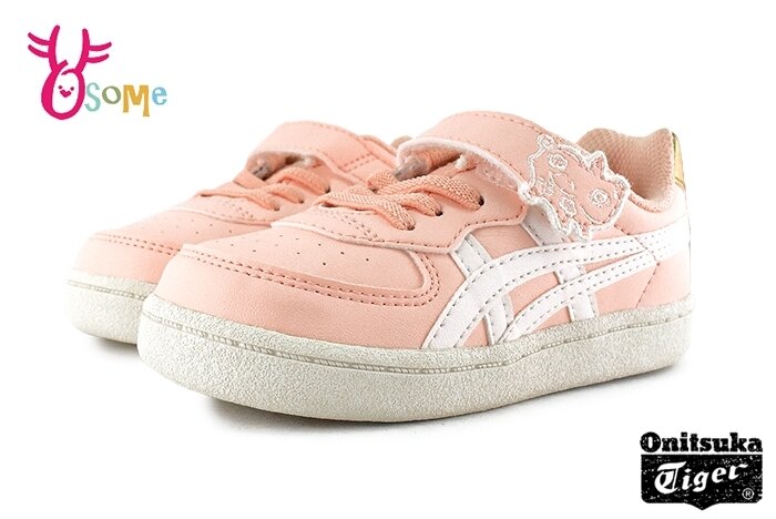 Asics Onitsuka Tiger GSM TS 2019農曆新年限定 小童 寶寶運動鞋 休閒鞋 A9120#粉橘◆OSOME奧森鞋業