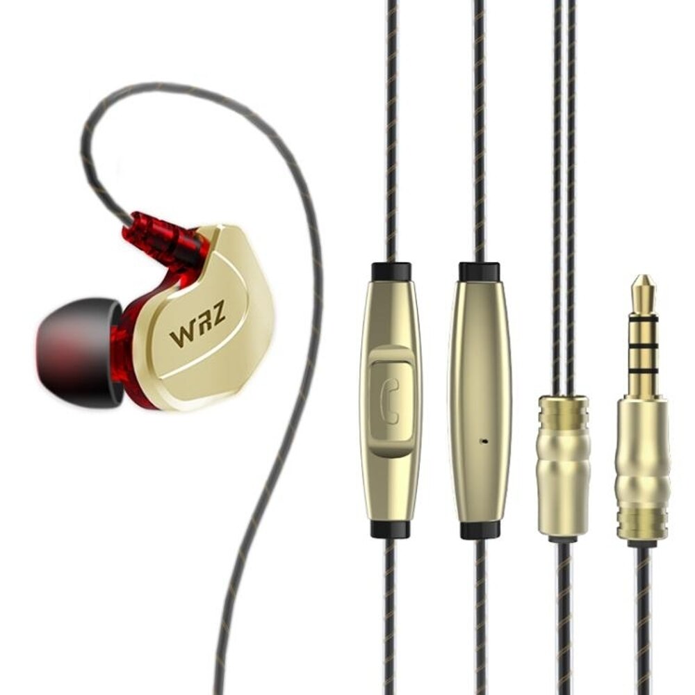 有線耳機 WRZ X6重低音手機蘋果電腦通用男女耳塞掛耳式運動入耳式耳機耳麥 年貨節預購