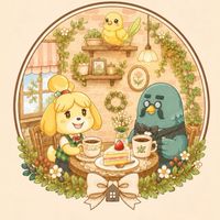 喫茶ハトの巣☕️あつ森オトナ女子